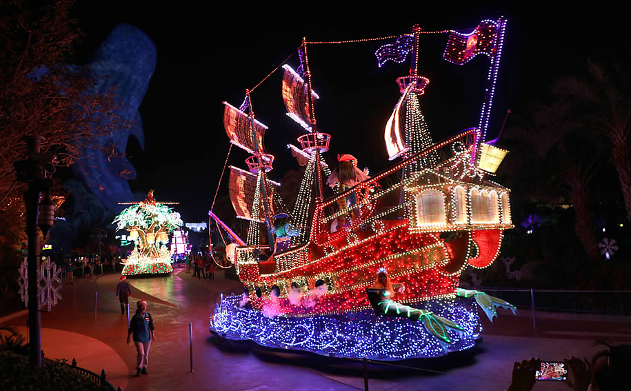 珠海长隆巡游花车