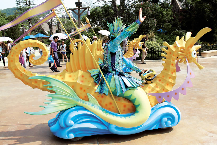 珠海長隆日間巡遊花車