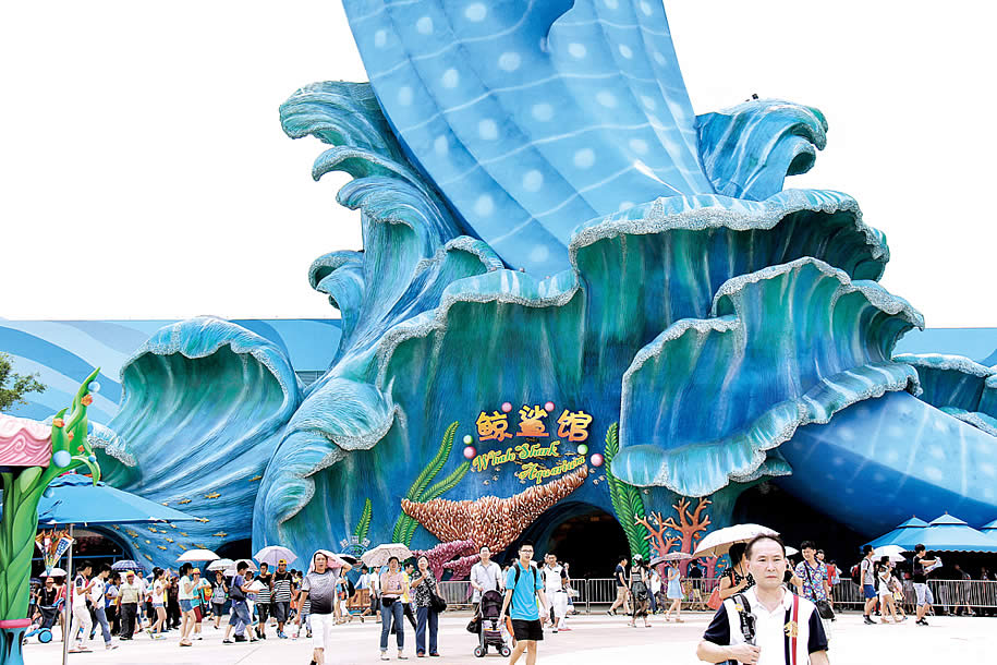 珠海长隆-海洋王国鲸鲨馆